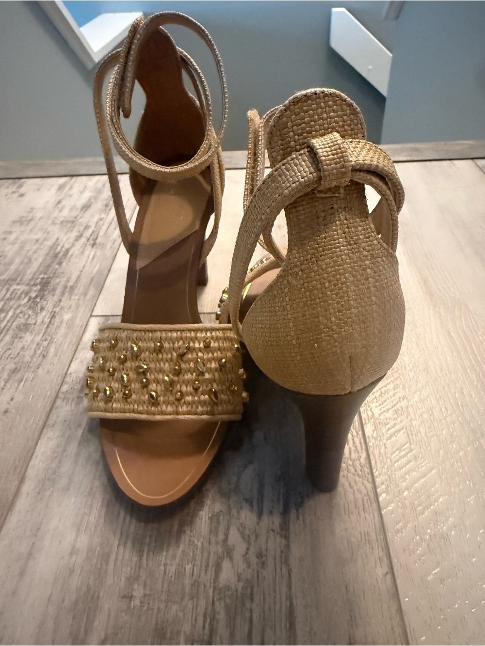 Franco Sarto Eleanor Ankle Strap High Heel Sandal Size 6 Brand New! - Picture 4 of 6